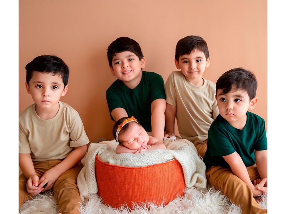 Jerika Ejercito and Miquel Aguilar Garcia's daughter Marta Eleonor