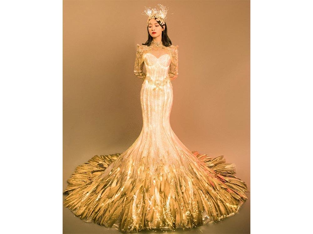 Golden Eagle Goddess