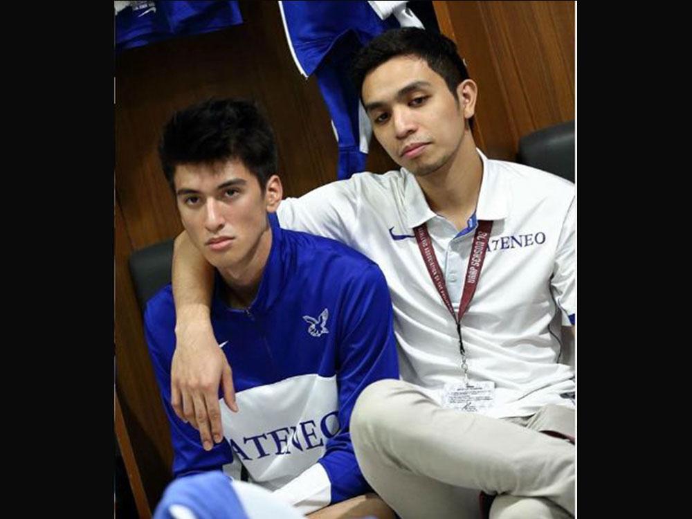 Basti with Coach Timothy 