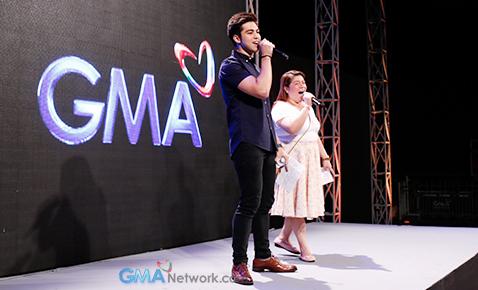 Derrick Monasterio and Tess Bomb