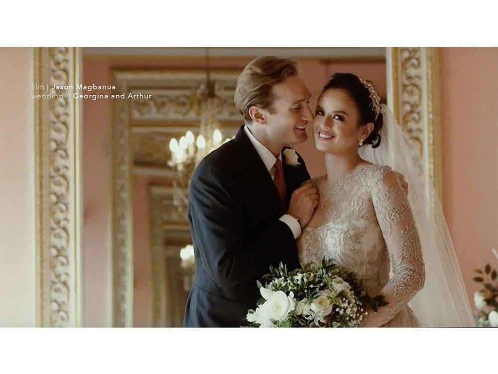 Georgina Wilson and Arthur Burnand