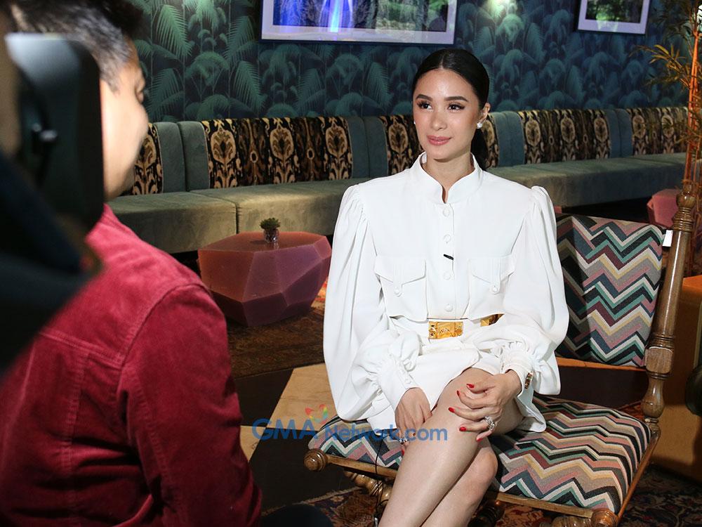 Wearing red garments and accessories for good luck.