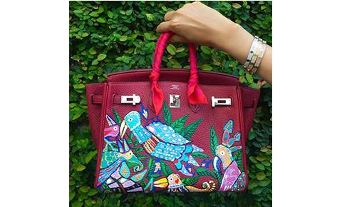 Look: Heart Evangelista Sells Handpainted Hermes Bag