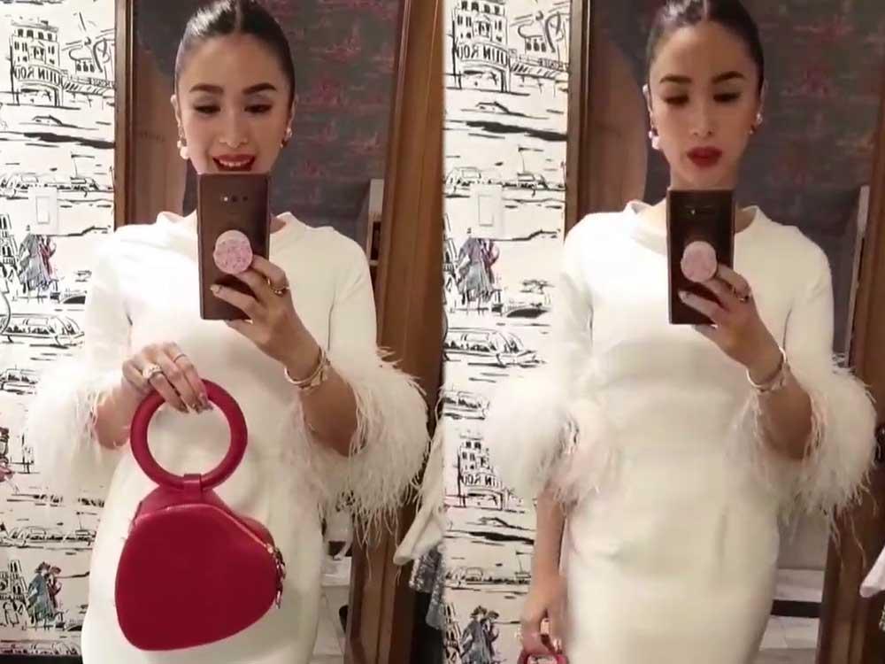 Heart evangelista sequoia outlet bag