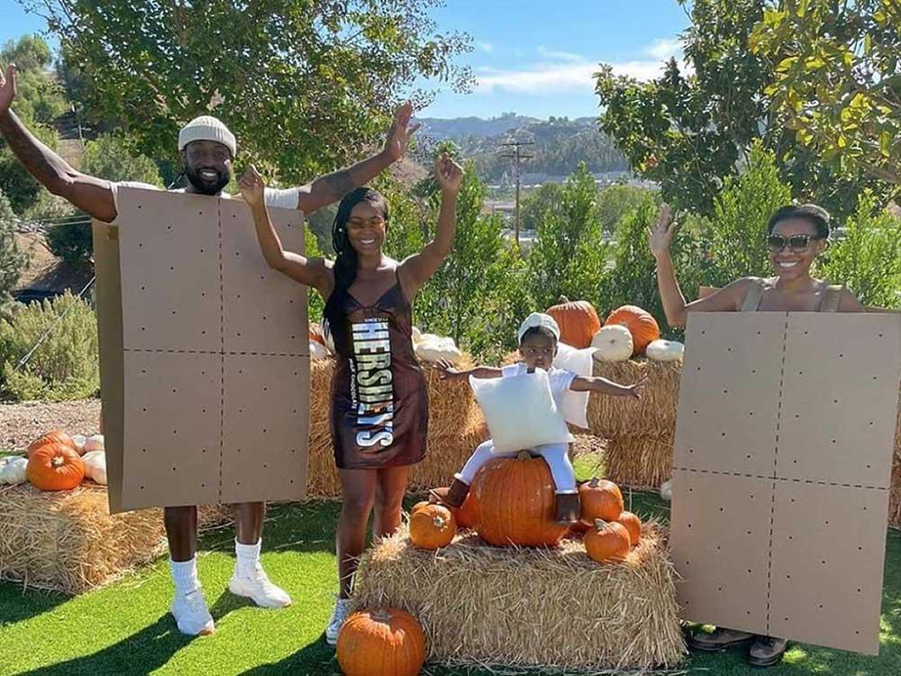 Dwayne Wade and Gabrielle Union
