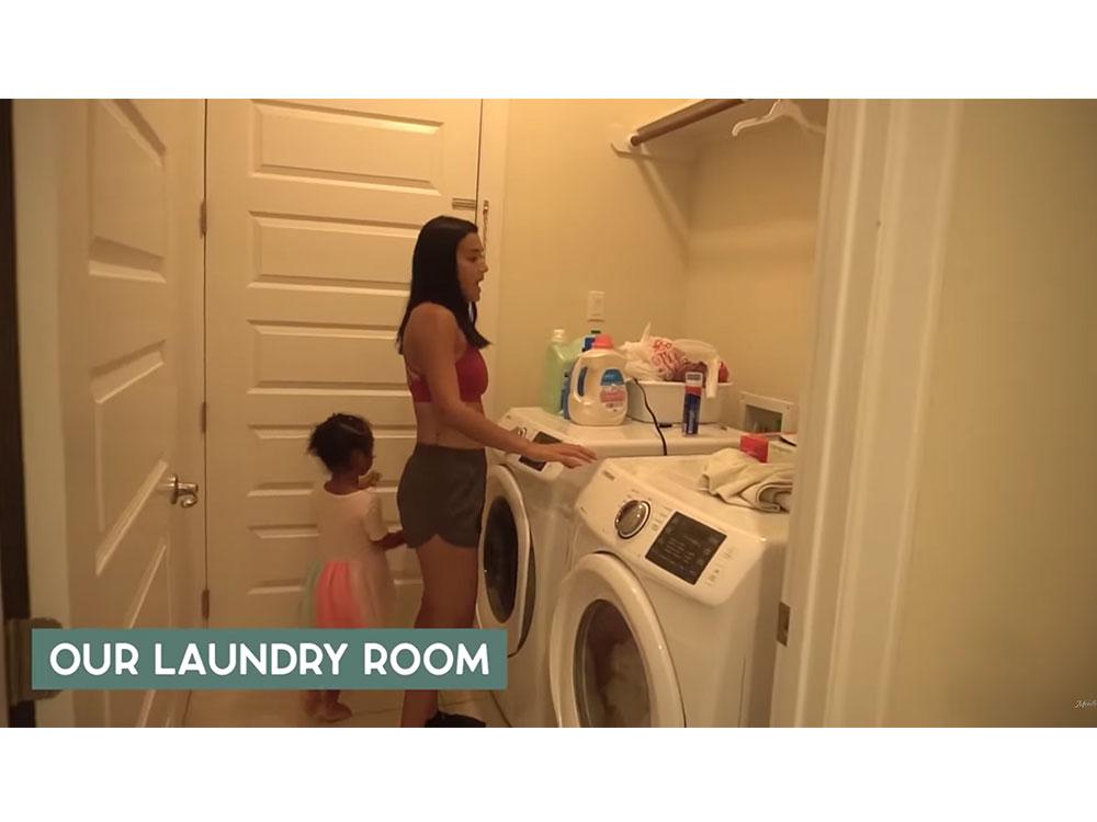 Laundry area