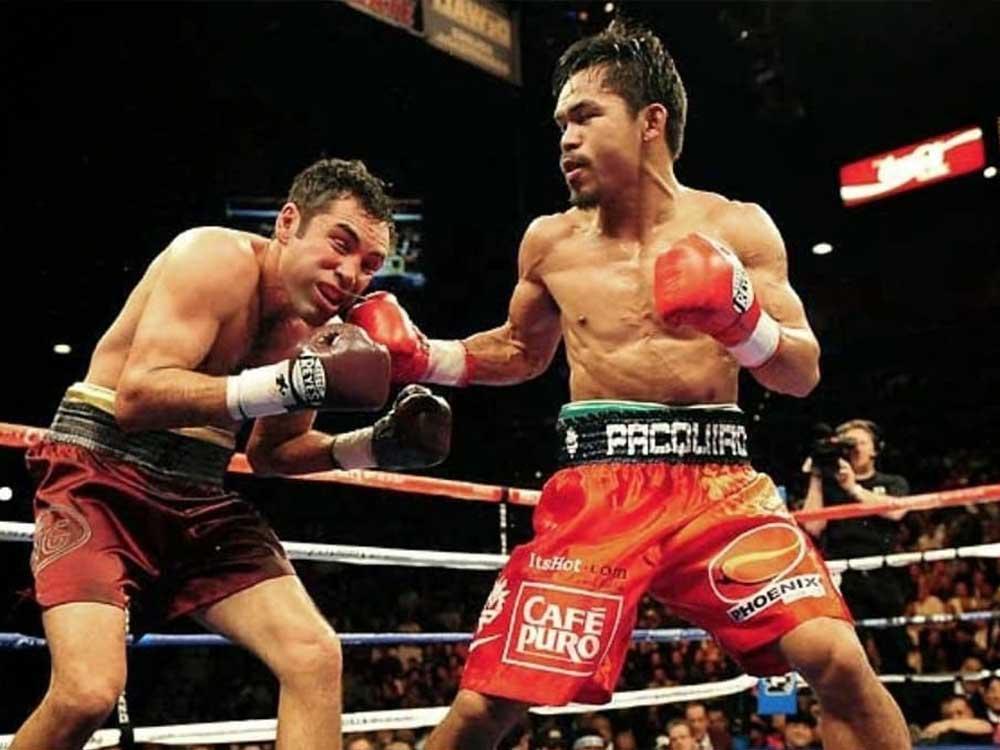 GLOSSY PHOTO PICTURE 8x10 Boxing Worl Champion Boxer Manny Pacman Pacquiao 