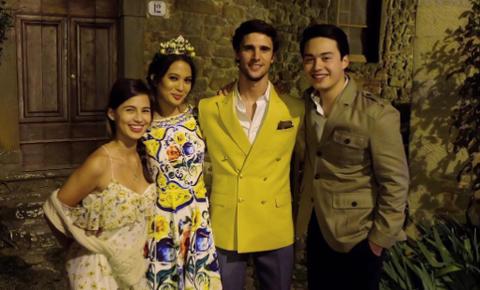 Jasmine Curtis and Jeff Ortega