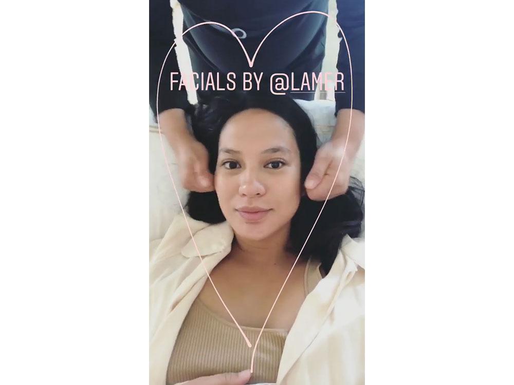 Special pampering session