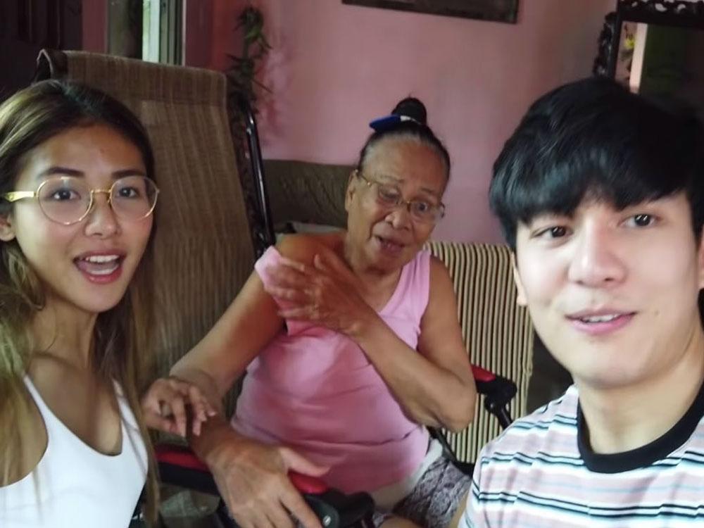 Visiting their hometown