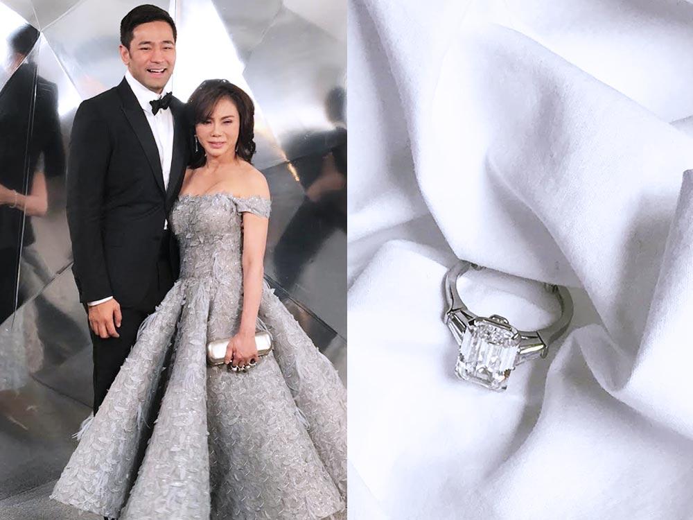 Sarah lahbati engagement ring cost shop