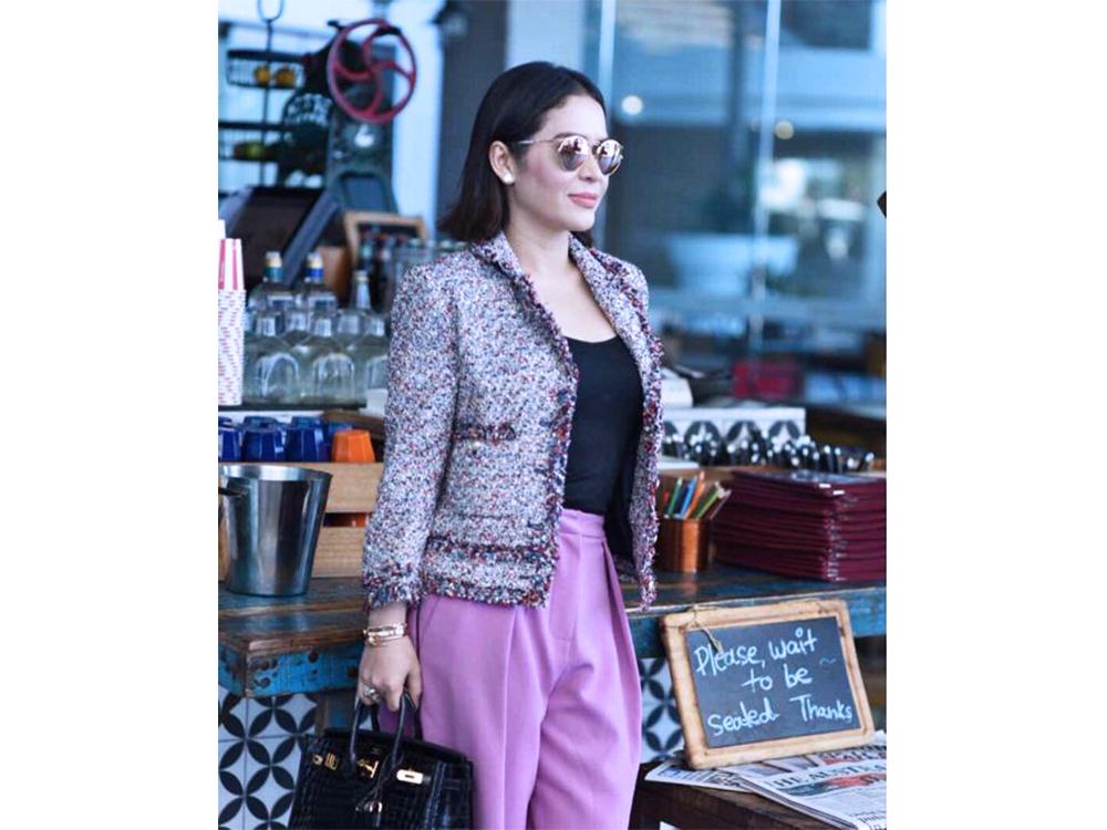 Chanel tweed blazer