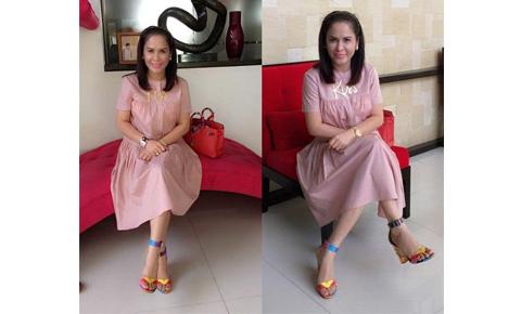 Valentino Garavani Chevron 1973 Leather Sandals 