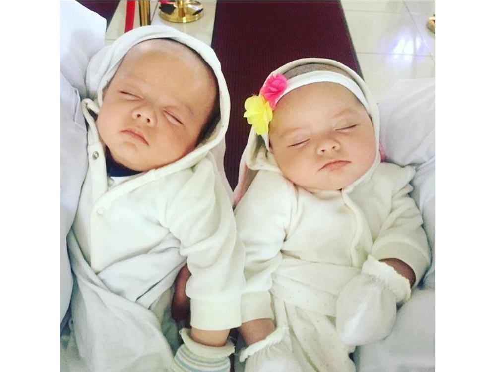 Prince Charles and Princess Charlotte