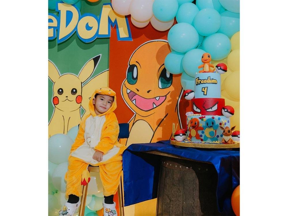 Pokemon-themed birthday party