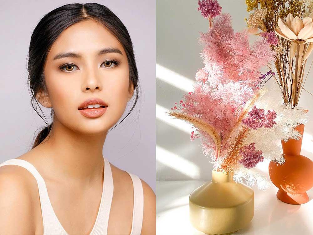 Gabbi Garcia - Dried flowers arrangement