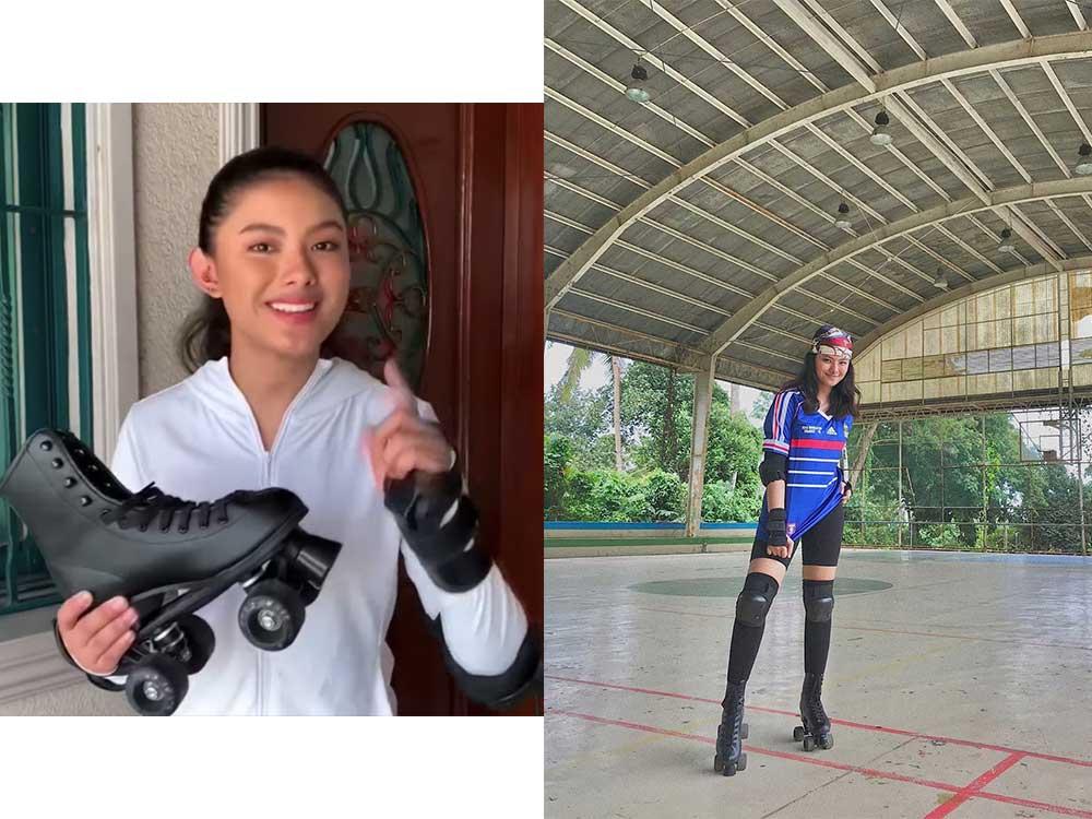 Kate Valdez- Roller skating