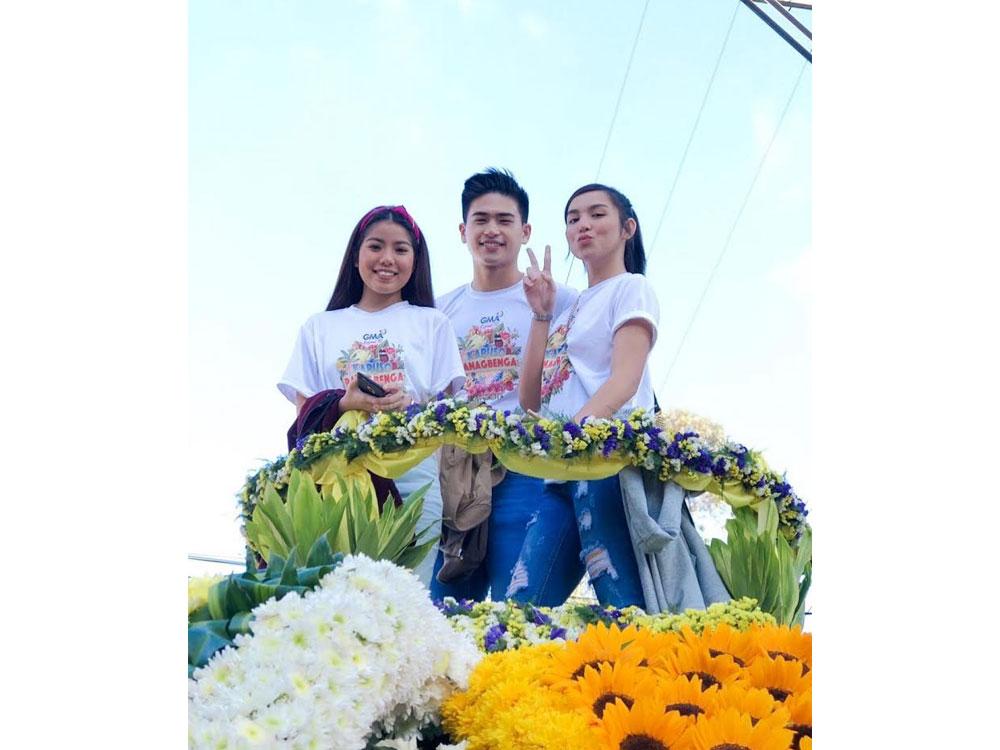 Kyline, Therese, and Manolo