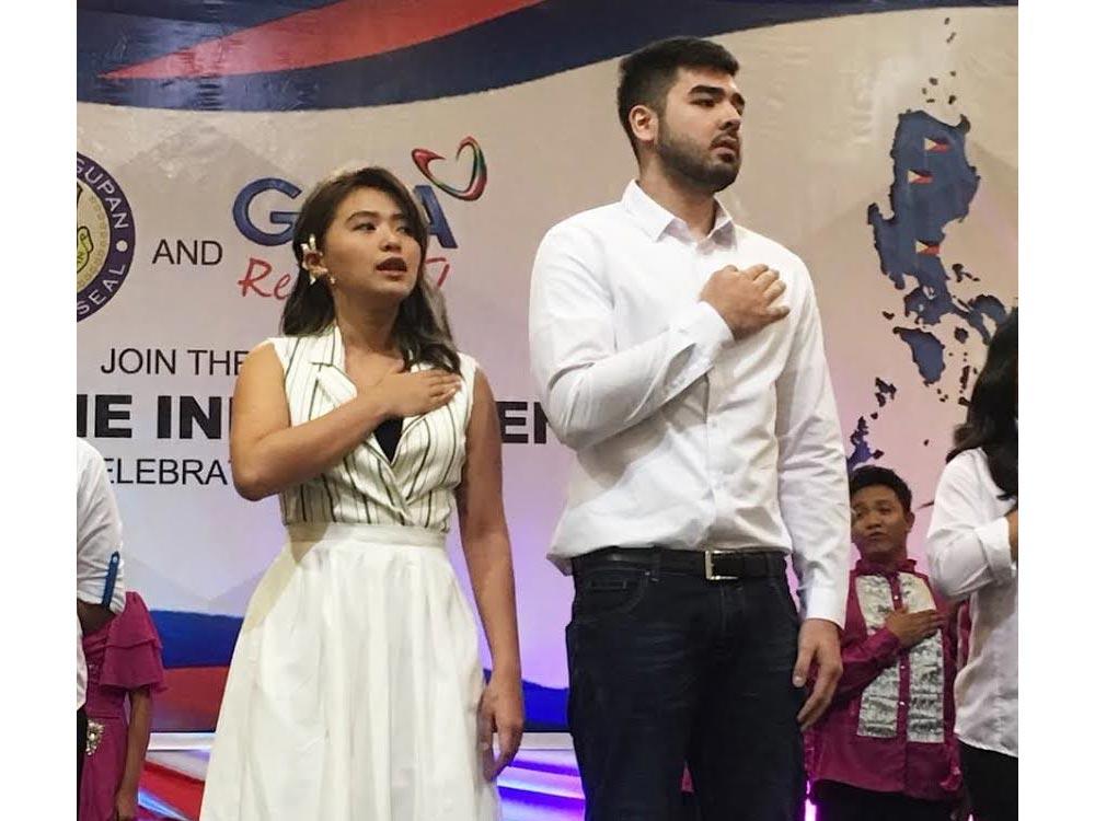 Andre Paras and Joyce Pring