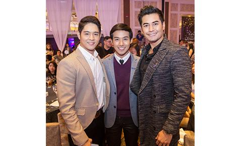 Ken Chan, Fabio Ide and Jeric Gonzales