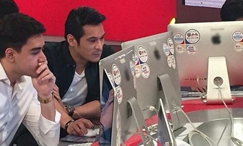 Pancho Magno and Yasser Marta