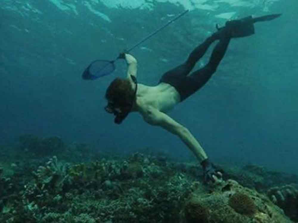 Scuba diving