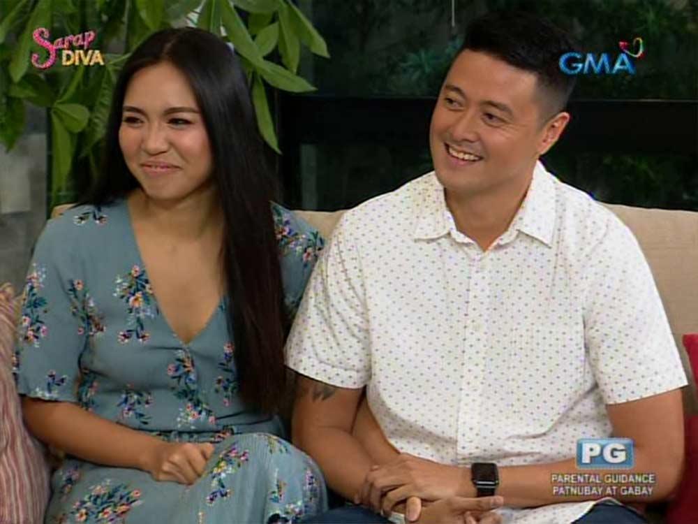Aicelle Santos and Mark Zambrano