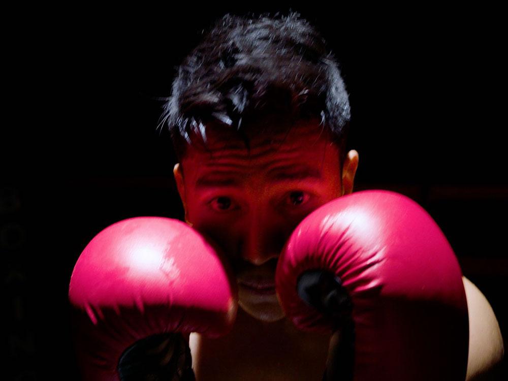 Boxer and his scholar