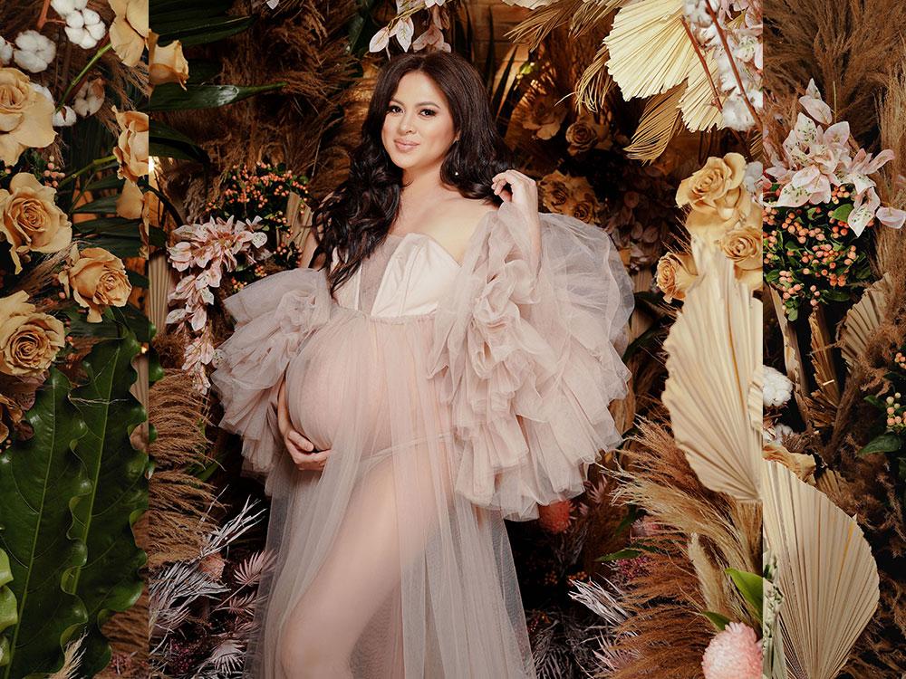 Maternity Dress 'Lara' for Photoshoot, Baby Shower, Wedding