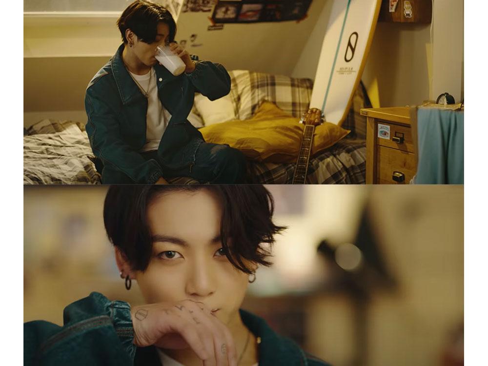 Jungkook's love for milk