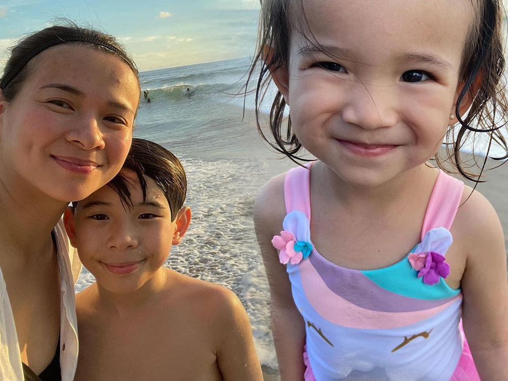 LJ Reyes and her kids' Elyu trip