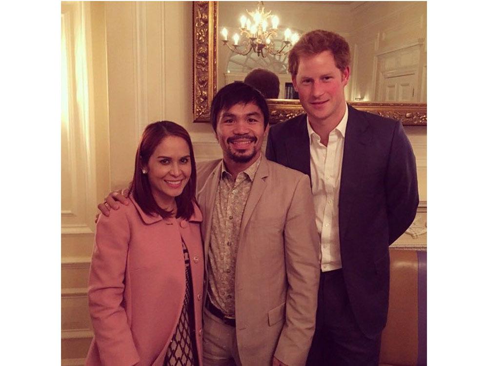 Jinkee and Manny Pacquiao