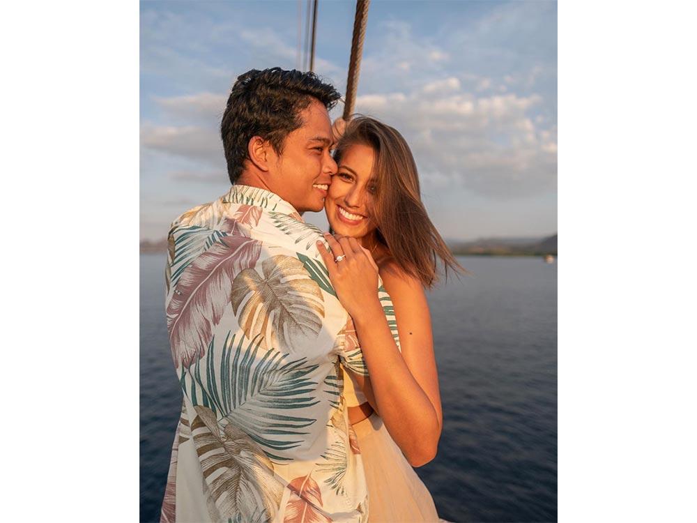 Rachel Peters and Camarines Sur governor Migz Villafuerte