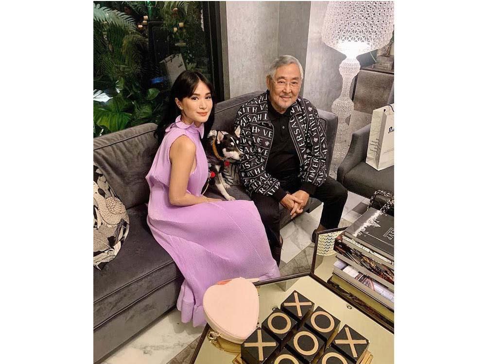 Heart Evangelista and Reynaldo Ongpauco