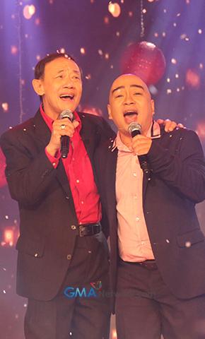 Jose Mari Chan and Wally Bayola