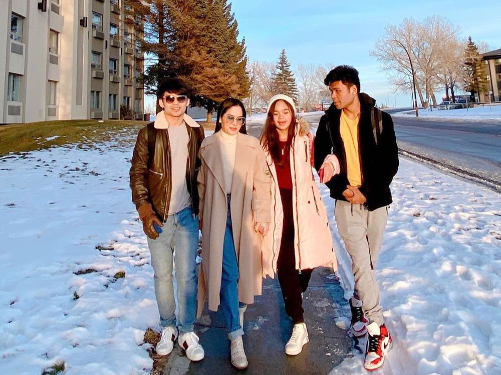 IN PHOTOS: Manny Pacquiao and family welcome 2020 in Canada | GMA ...