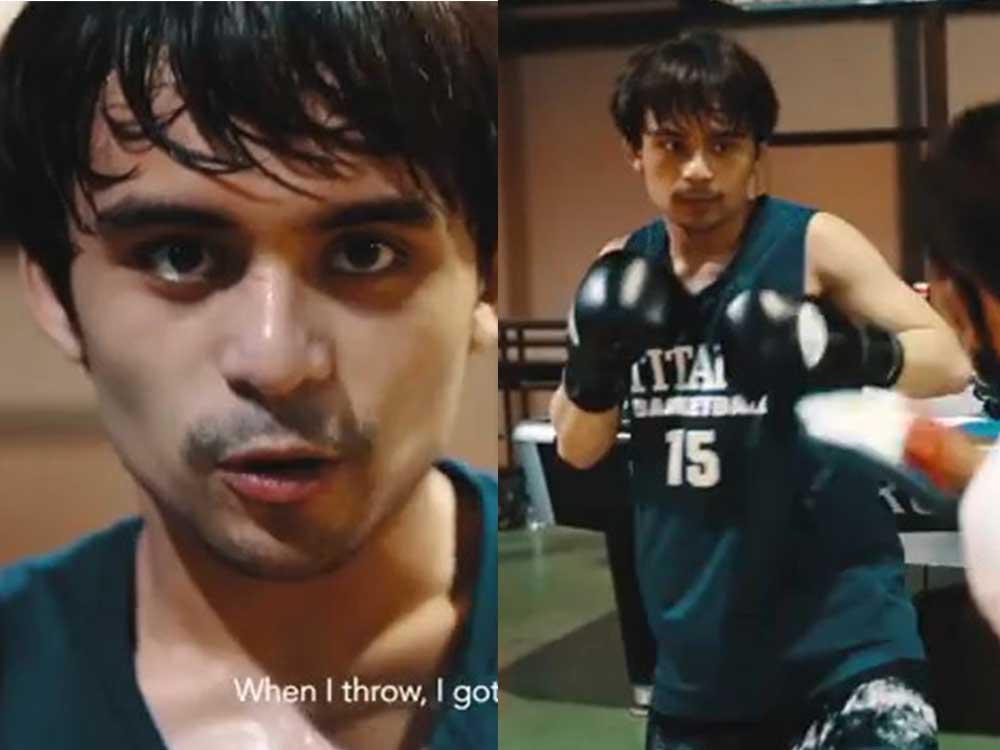 Jimuel's boxing training