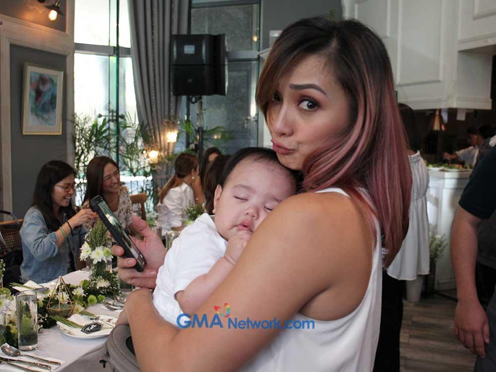 Iya Villania and Leon