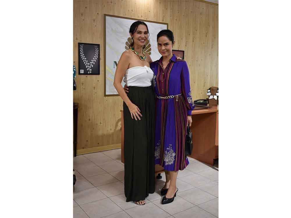 Maricel Laxa and Mariz Ricketts