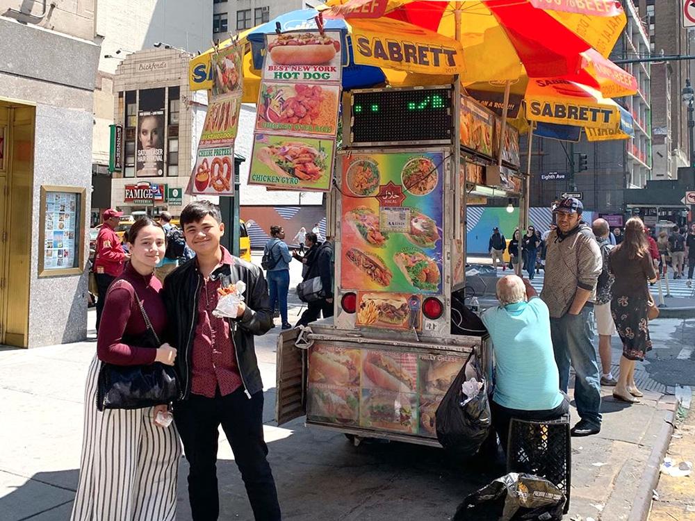 New York City hotdog