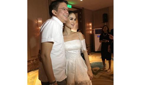 Chiz Escudero and Heart Evangelista