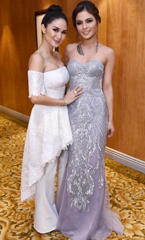 Heart Evangelista and Lovi Poe