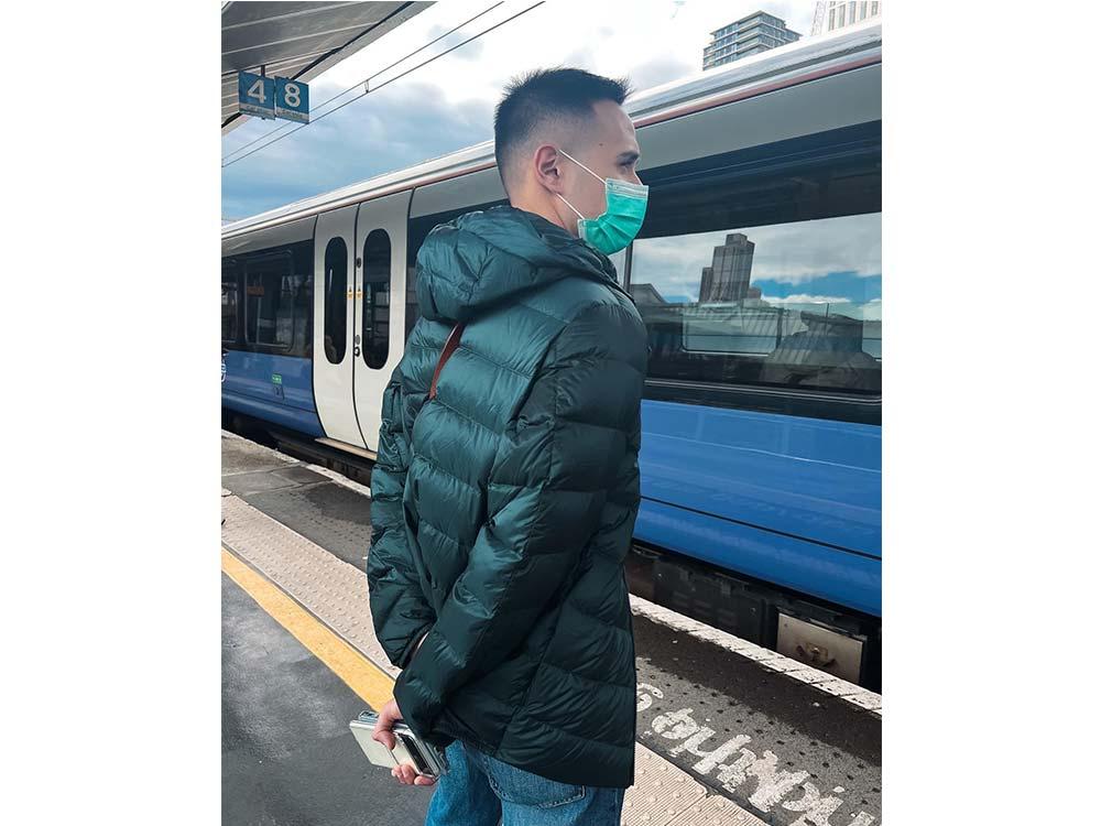 Train ride in Liverpool