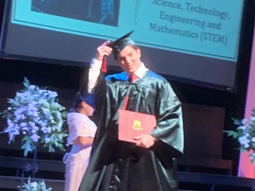 Academic and sport awardee