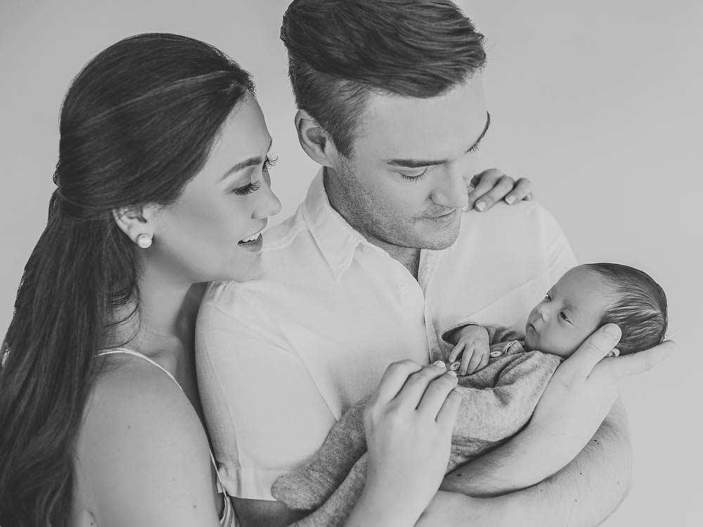 Cristalle Belo and Justin Pitt