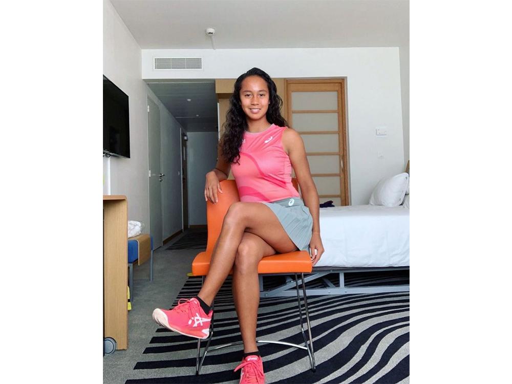 In Photos Meet Leylah Fernadez The Filipino Canadian Rising Tennis Star Gma Entertainment