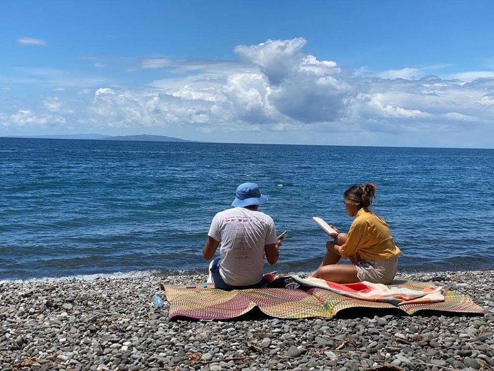 At peace with nature