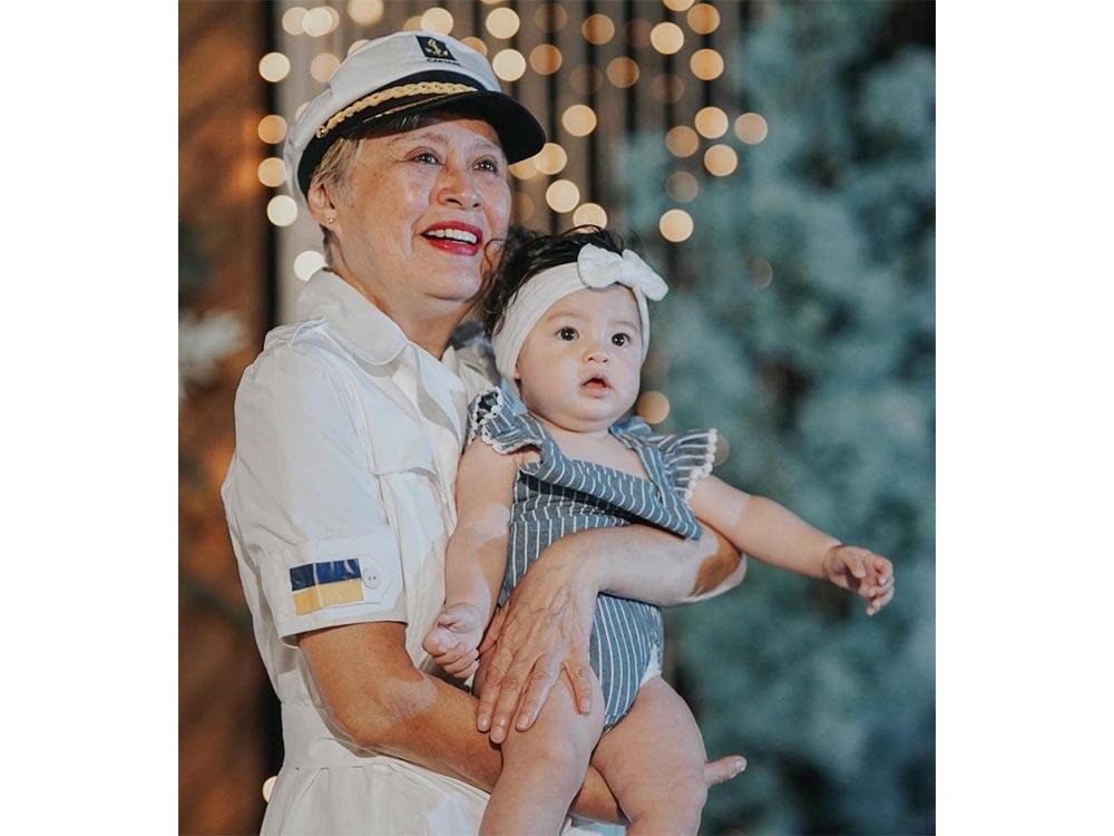 Baby Mia with Lola Theresa