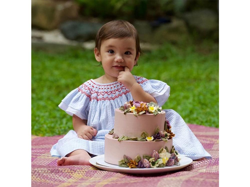 Thylane's 1st birthday