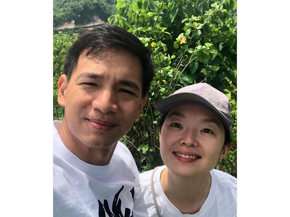 Chris Tiu and Clarisse Ong